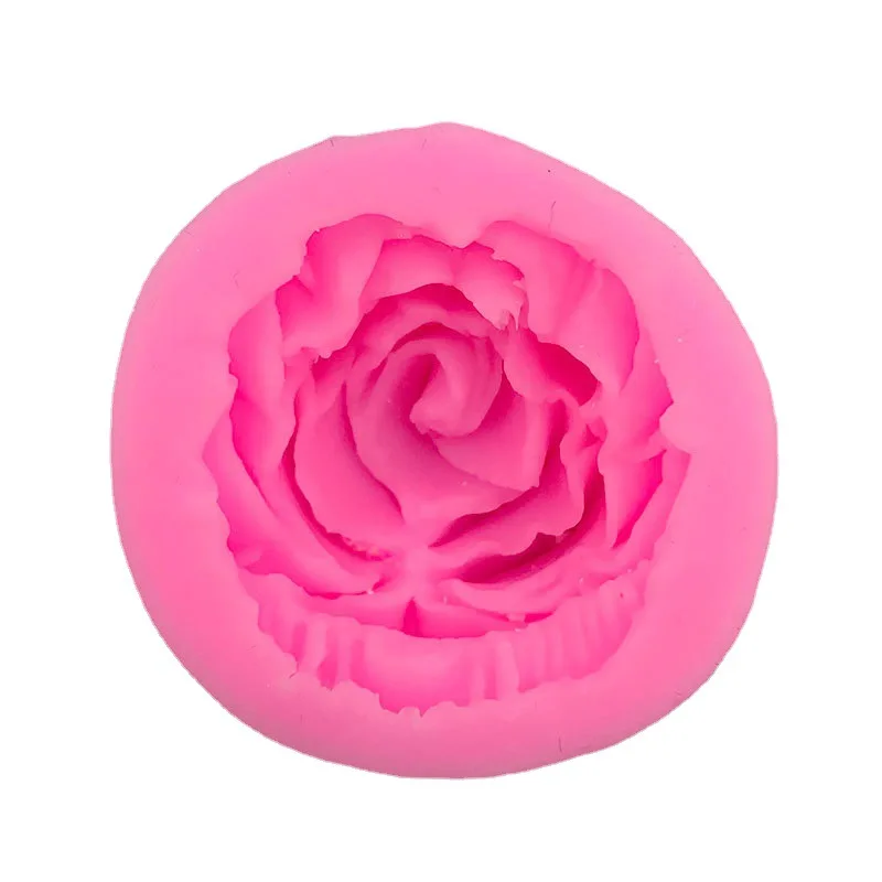 

1 шт., силиконовая форма в форме цветка розы