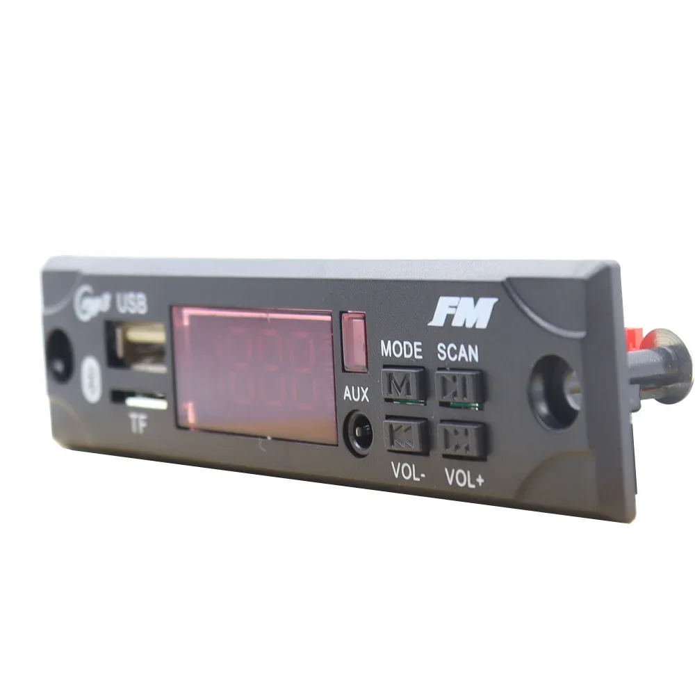 MP3 WMA Decoder Board 12V Car Audio USB TF FM Radio Module Wireless Bluetooth MP3 Player Remote Control Car Accessories