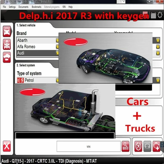 2024Newest Delphis With Keygen For Delphi DS150E Diagnostic, 54 OFF