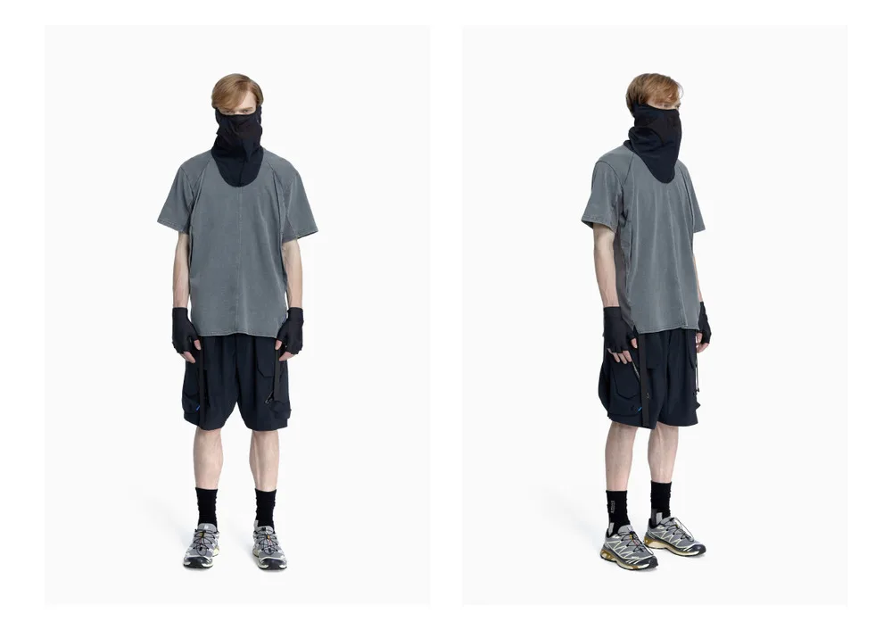 Reindee Lusion 23ss 212 3 in 1 outdoor quick drying hat-mask breathable uv protection dwr coating techwear gorpcore