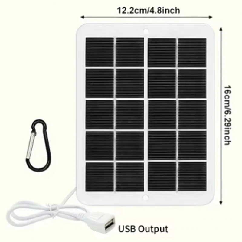 USB 접이식 태양광 패널 휴대용 접이식 태양 전지판 CellsJAS