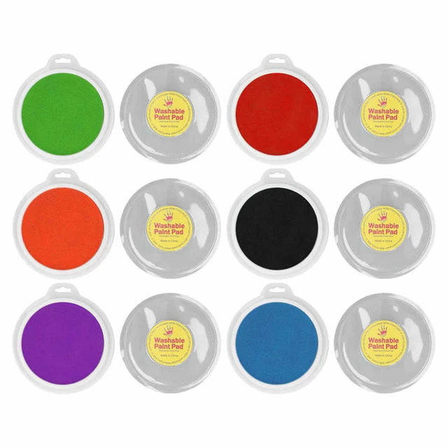 Lakeshore Washable Ink Pads - Set of 5 Colors