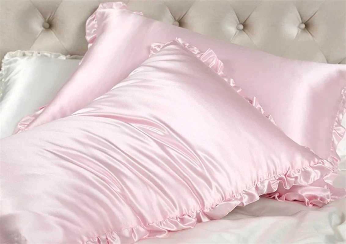 Satin Pillowcase in Ivory