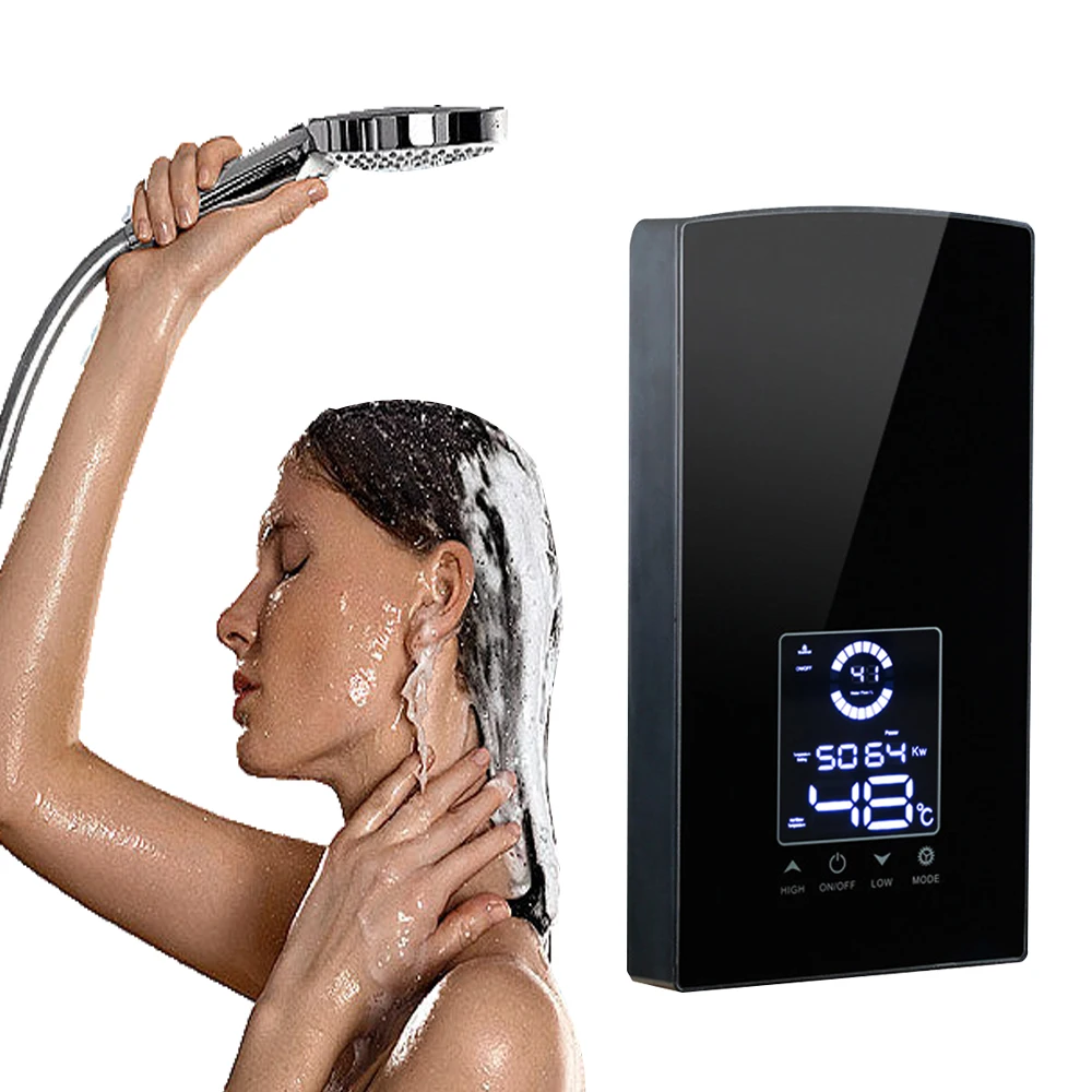 

Tankless Water Heater 220v Instant Electric Water Heater 8500w Shower Heater