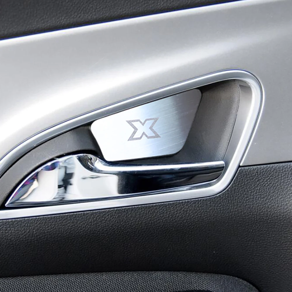 Accessori Per 2012-2019 Opel Mokka X Vauxhall Coperture Per Maniglie Per Porte Interne