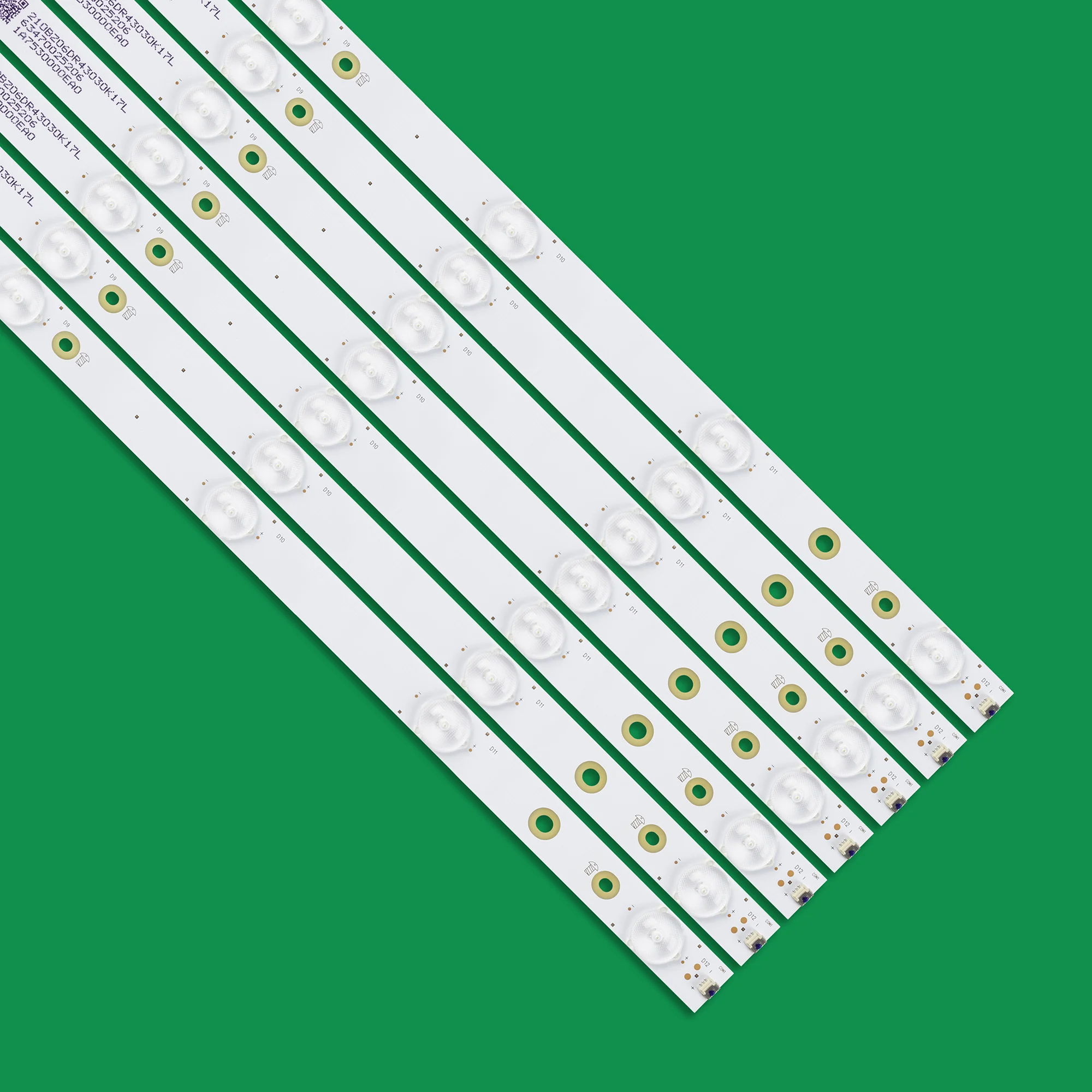 Retroiluminação Led Tira Mais 6leds para Philips 49 49pus6401 49pus6501 49puh6101 49pus6561 12 49pus6101 12 Gj2k16490-d712-p5-l r - Imagem 4