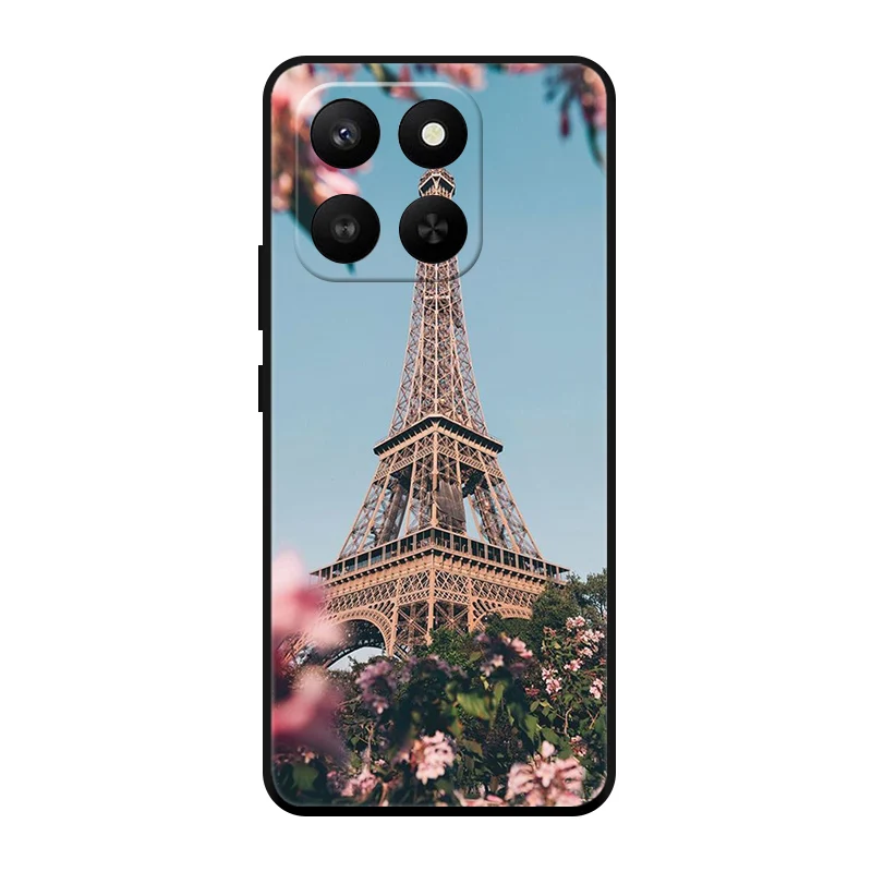 Elegant Black Matte Slim TPU Phone Case - Stylish and Protective Shell