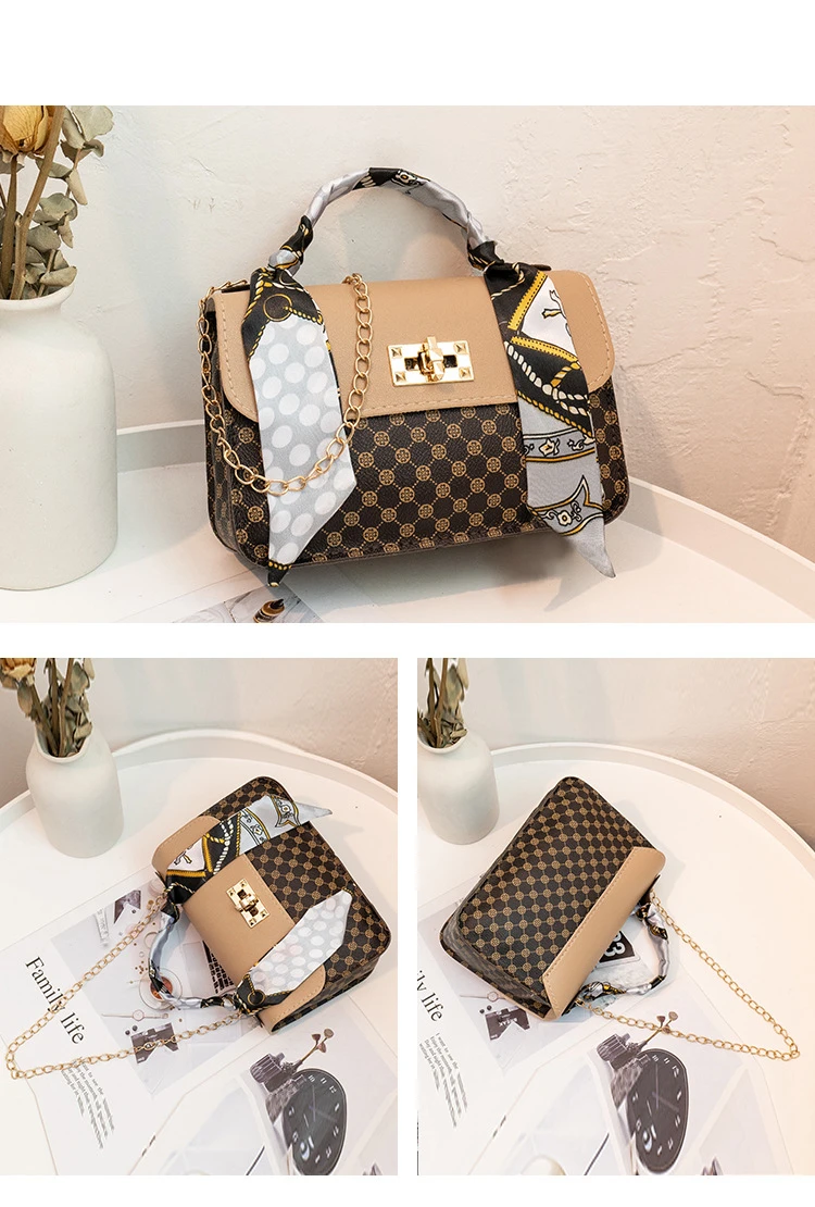 Baobao – sac à bandoulière carré imprimé à carreaux B pour femmes, petite foule Ins, portable, épaule dénudée, nouvelle collection 2022_voghion.com