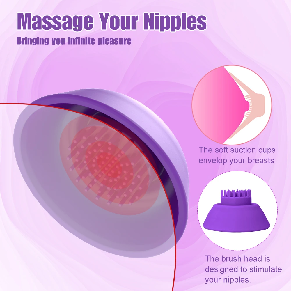 Reggiseno ricaricabile con telecomando Coppa 10 Frequenza Aspirazione Shock Massaggiatore per il seno Massaggiatore per il seno Pr. erotico per adulti_voghion.com