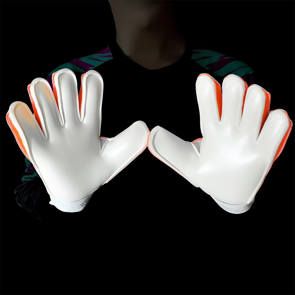 Kinder Erwachsene Fingerschutz Torwarthandschuhe Fußball Hochwertiger Latexschutz Fußball Starker Griff Fingerave Save Torwarthandschuh – Detail 33