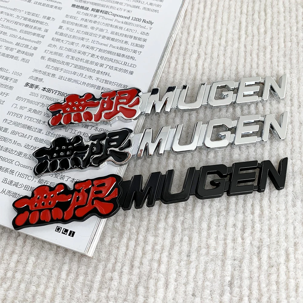 3D 금속 자동차 전면 그릴 엠블럼 유형 R 로고 데칼 For Honda CIVIC FD2 FD FA 5 Mugen TypeR 레이싱 카 스타일링 액세서리