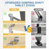 Tablet Stand Holder Tablet Desk Mount Adjustable Foldable Arm Mount with 360°Rotate, Phone Holder Tablet Stand for Desk and Bed 3