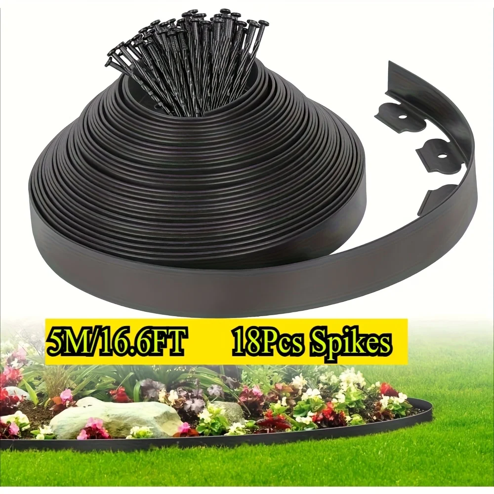 ערכת קצה נוף, 5M 13M מחסום גינה קבוע דשא קצה גבול קצה גינה קוטר לחצר מעבר