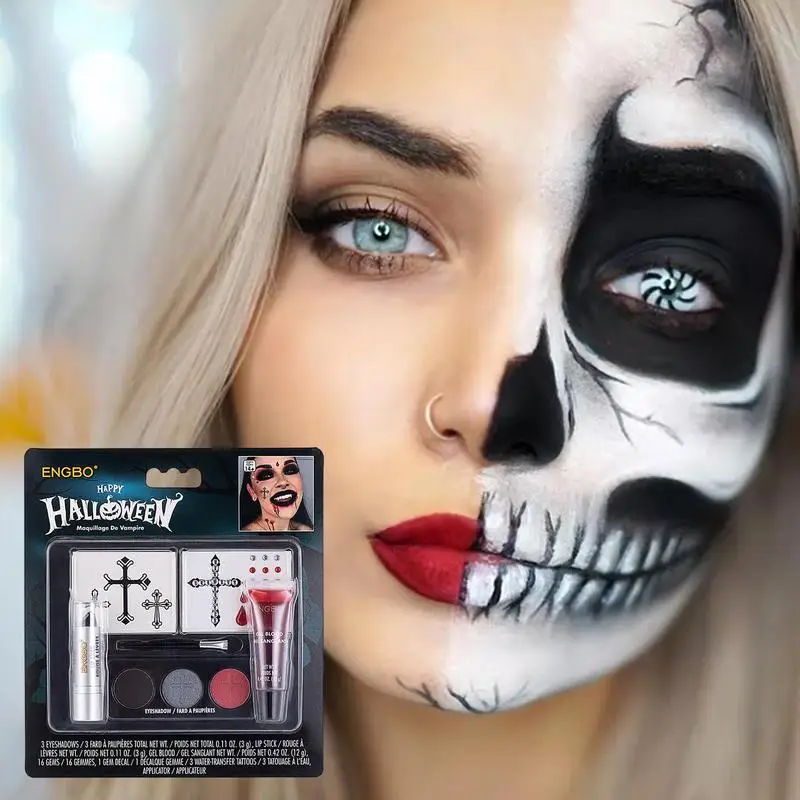 Face Body Paint Oil Palette Halloween Cosplay Makeup Set Unique