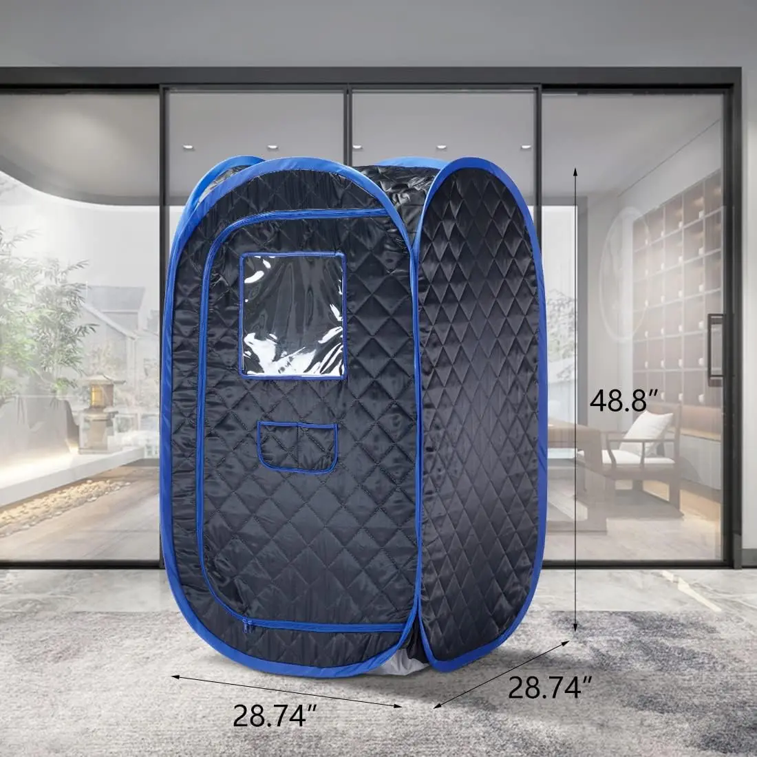 Portable Sauna Tent Foldable One Person Full Body Spa for Detox Therapy Without Sauna Steamer 6