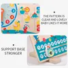Children Dinosaur Wooden Calendar Clock Educational Toys Montessori Educational Learning Time Weather Week Cognitive Parish Toys 5