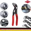 KNIPEX Tools Cobra Water Pump Pliers 8701125 8701150 8701180 8701250 8701300 German Water Hose Pliers