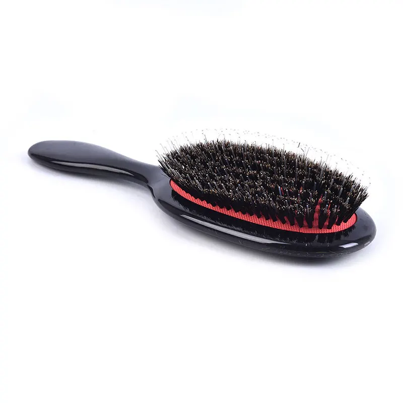 Boar Bristle Hair Brush Women Combs for Wood HairBrush Detangle Straightener Comb Barber Accessories