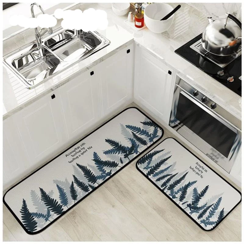 (Last Day Promotion – 50% Off!!!)🔥2024 Latest 3d Kitchen Printed Non-slip Carpet
