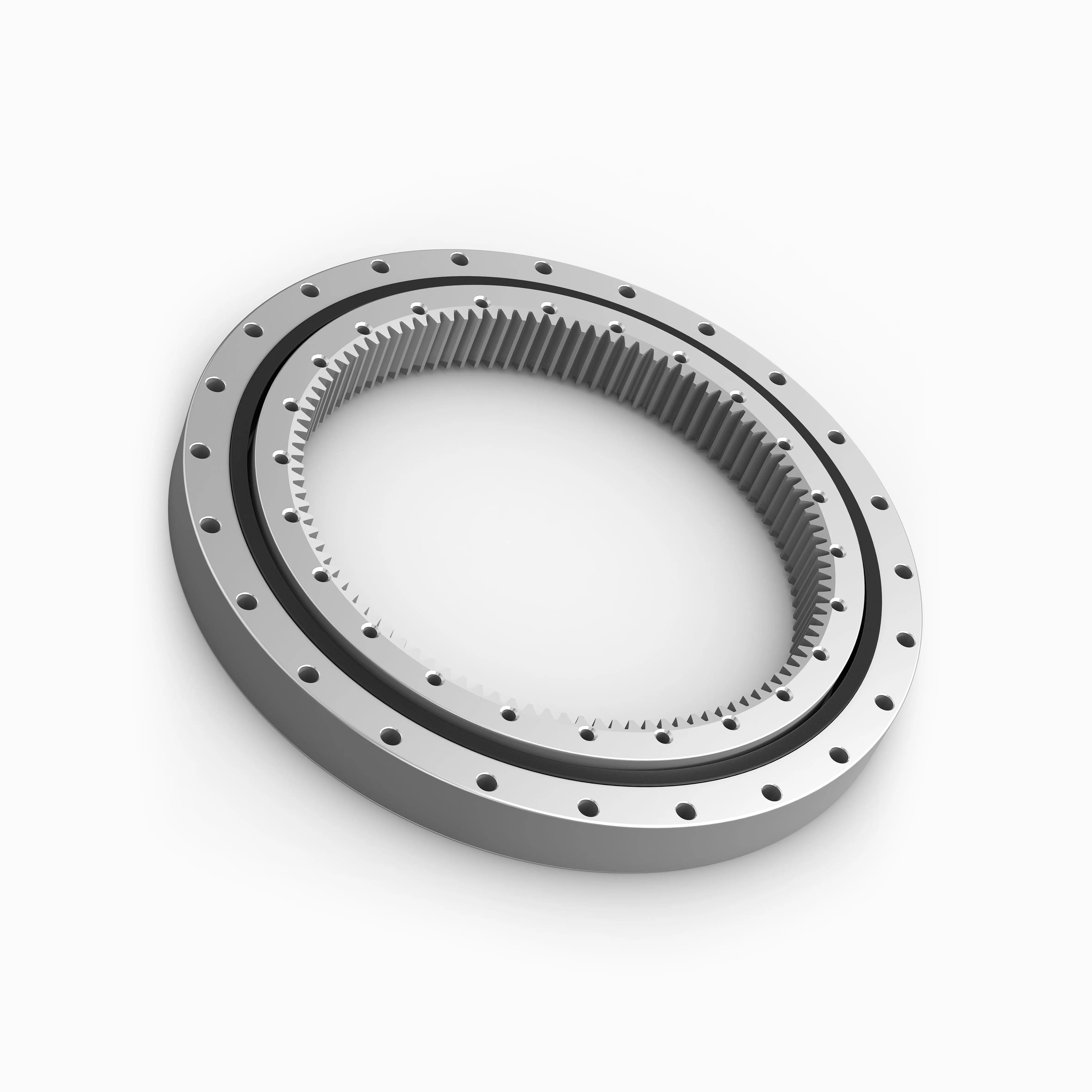 

Inner Tooth Slewing Bearing Fully Ground Steel Bearing 100Teeth for Engineering Model Hydraulic Excavator Mountain Bulldozer