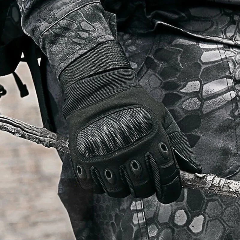 Secure Men's Tactical Gloves with Armor Protection for Enhanced Comfort