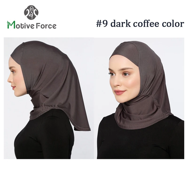 이슬람 모달 블루 스포츠 Hijab Abaya Hijabs 여성용 Abayas 저지 헤드 스카프 이슬람 드레스 여성 Turbans 인스턴트 새틴 터번