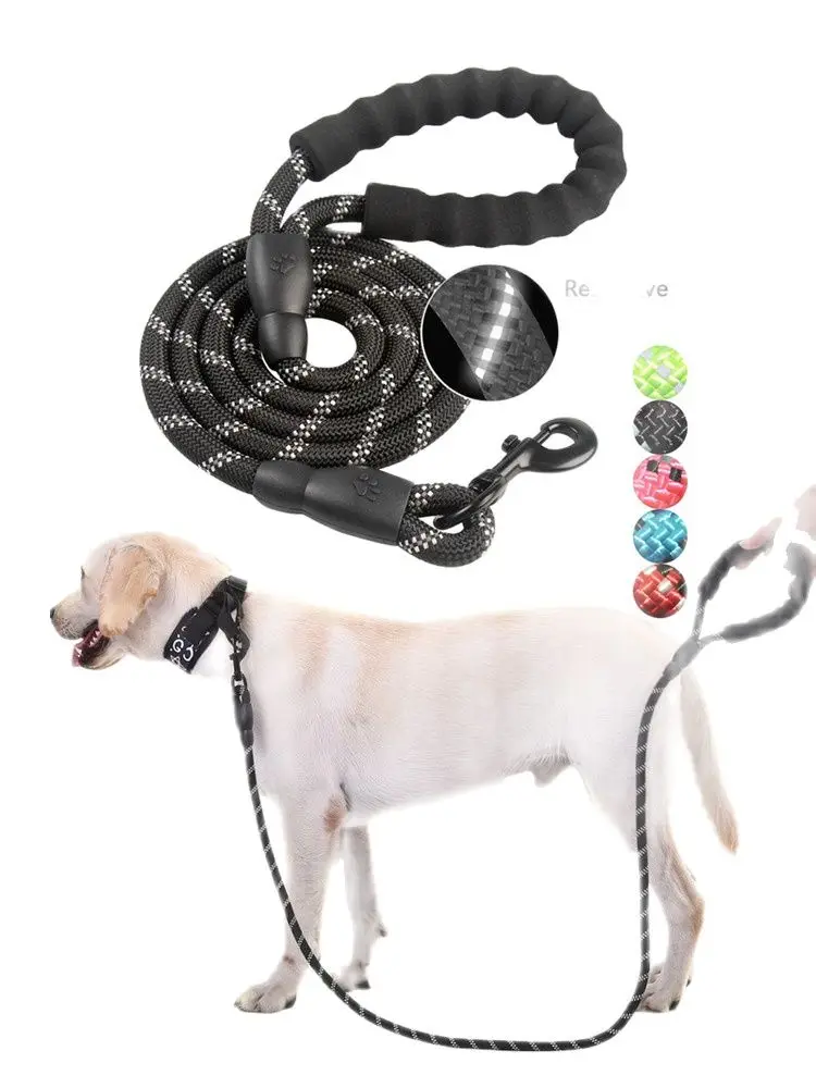 1.5/2/3m Dog Reflective Leash Running Walk Trainning Harness Durable