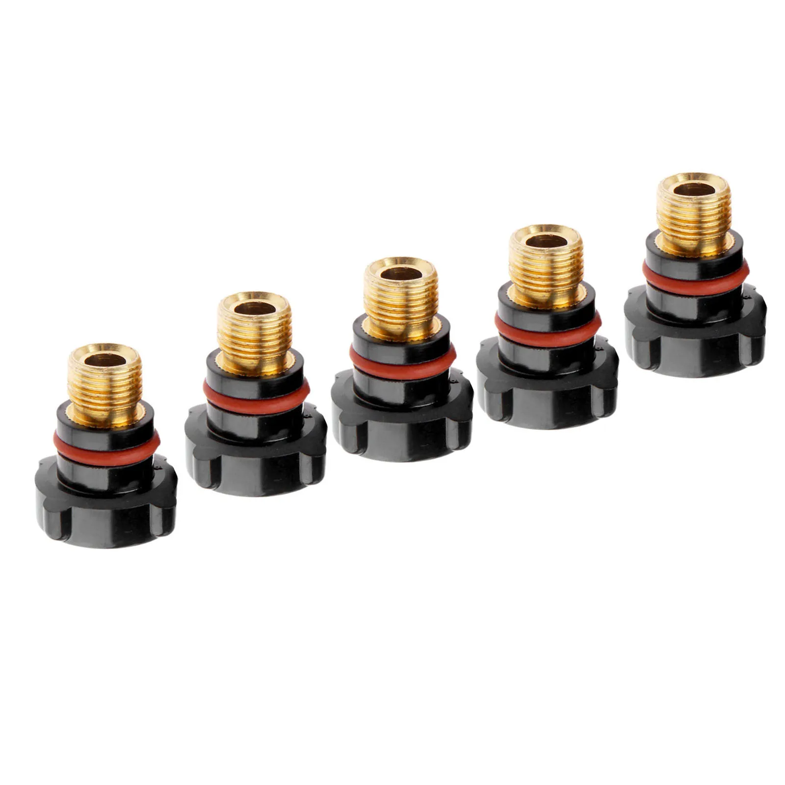 5pcs TIG Welding Torches 57Y04 Back Caps Short fit WP-17 WP-18 WP-26 2PK TIG Weld Cutting Consumable Replacements High Quality