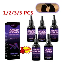 1-5X Desire Fusion Passion Elxir Libido Booster for Women Enhance Self-Confidence Increase Attractiveness Ignite the Love Spark