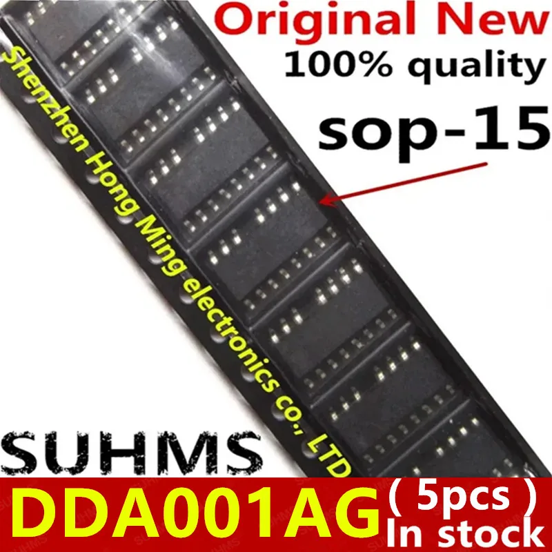 5piece DDA001AG DDA001 DDA001A SOP-15 Chipset