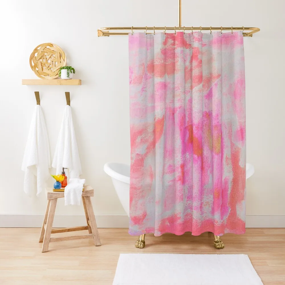 

cute pink brushed Shower Curtain For Bathrooms Shower Waterproof Bathroom And Shower For Bathroom Curtain