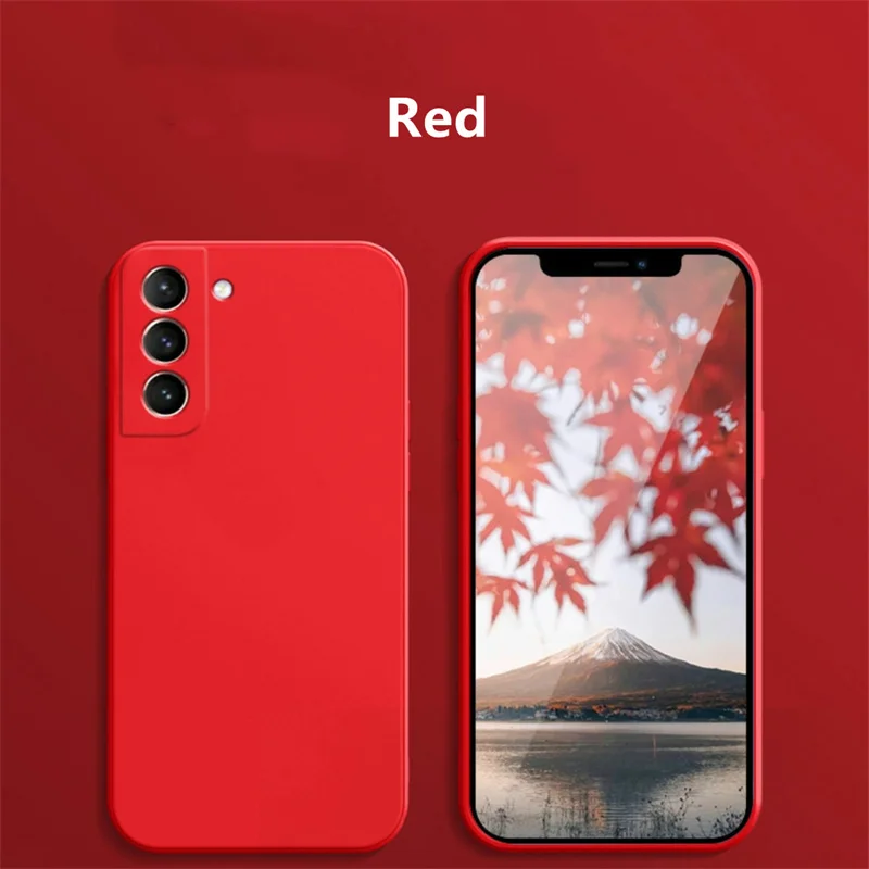 Soft Liquid Silicone Phone Case Cover - Enhanced Protection & Sleek Design