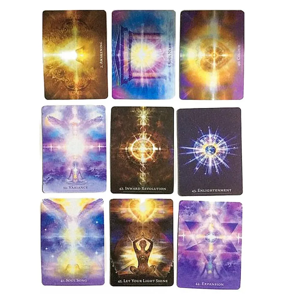 The Secret Language of Light Oracle: Transmissions from your Soul 11*6.5cm 6