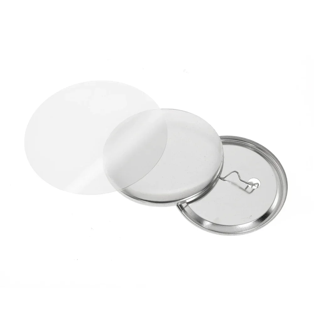 Blank Button Making Supplies Metal Button Pin Badge Kit (1.26 inch /  200pcs)