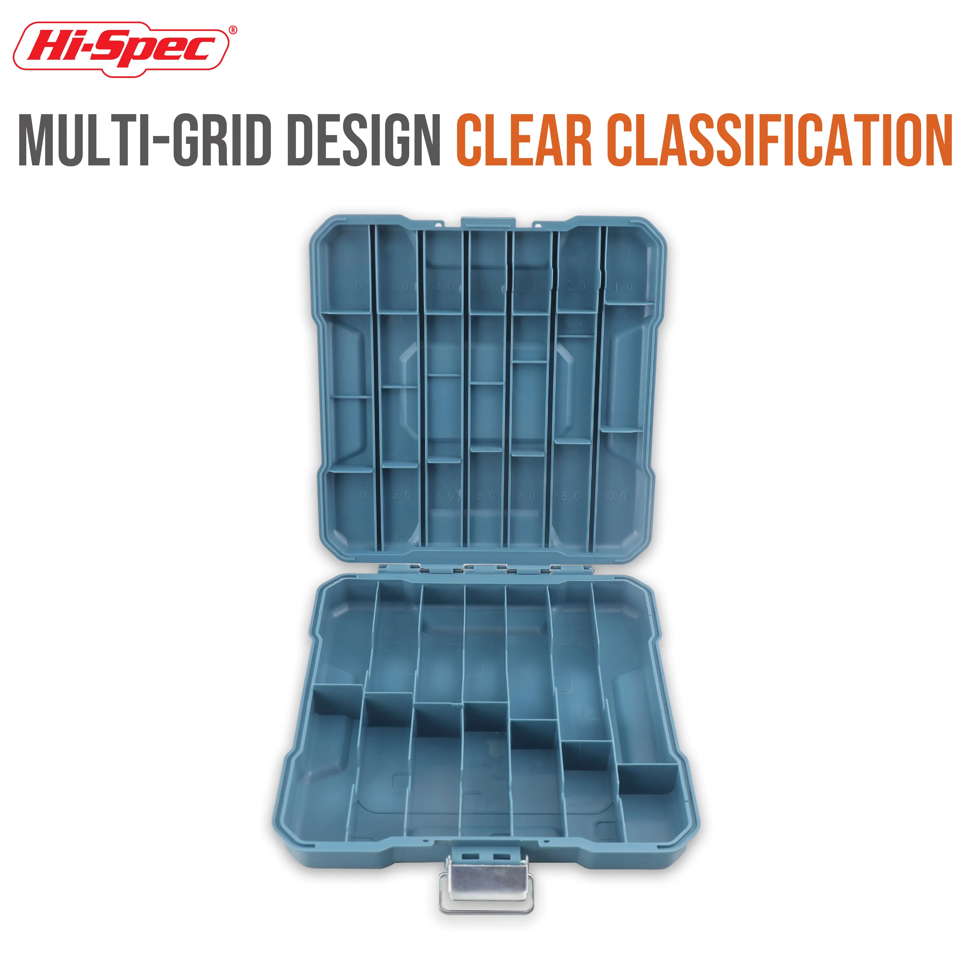 Hi-Spec Drill Bits Storage Box Toolbox Tool Accessories Woodworking Bit Container Nail Cutters Organizer Case |