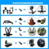 50 in 1 Action Camera Accessory Kit Sets for GoPro Hero 12/11/10/9/8/7/6/5/4 GoPro Max Insta360 AKASO DJI Osmo Action Cameras 3