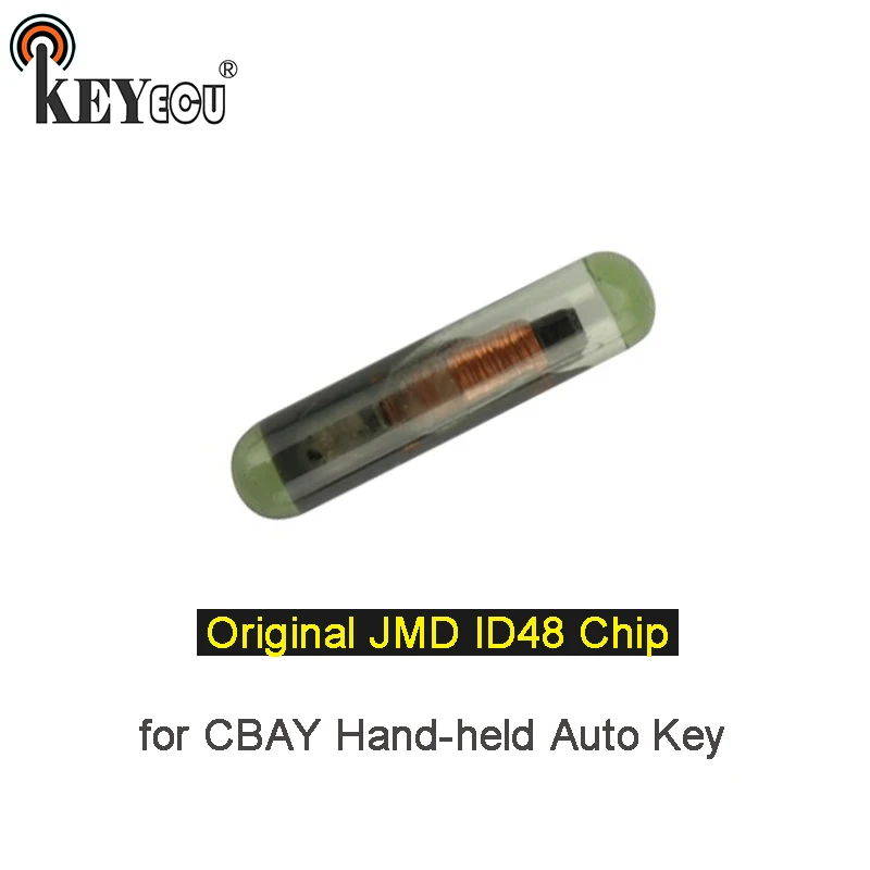 

KEYECU 1x 5x 10x 30x 50x Original JMD ID48 Chip Transponder key for CBAY Hand-held Car Key Copy Auto Key Programmer