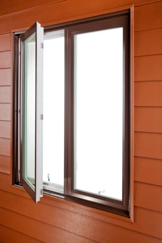 High Energy Saving Double Glazed Windows Hurricane Impact Aluminum Tilt and Turn Casement Window for Villa