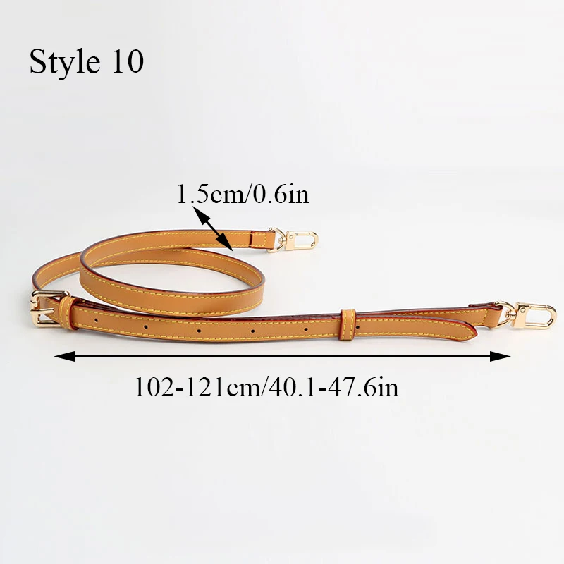 Wuta Bag Strap For Lv Neverfull Bucket Shoulder Straps 100% Genuine Leather  Crossbody Replacement Belts 65cm Bags Accessories - Bag Parts & Accessories  - AliExpress