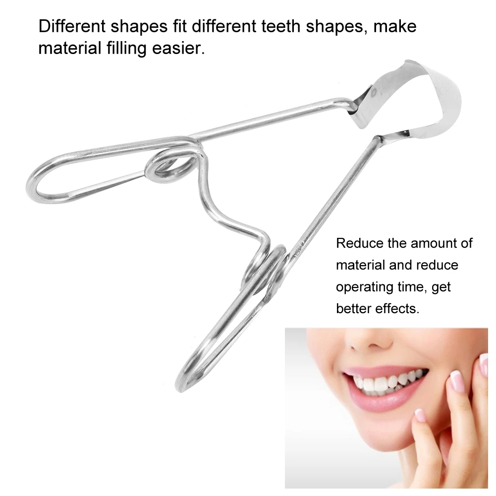 Dental Metal Cross-Section Tooth Filling Kit Completo Matrice Dentale Con Clip A Molla Accessori Per Dentisti Per La Sostituzione Dei Denti