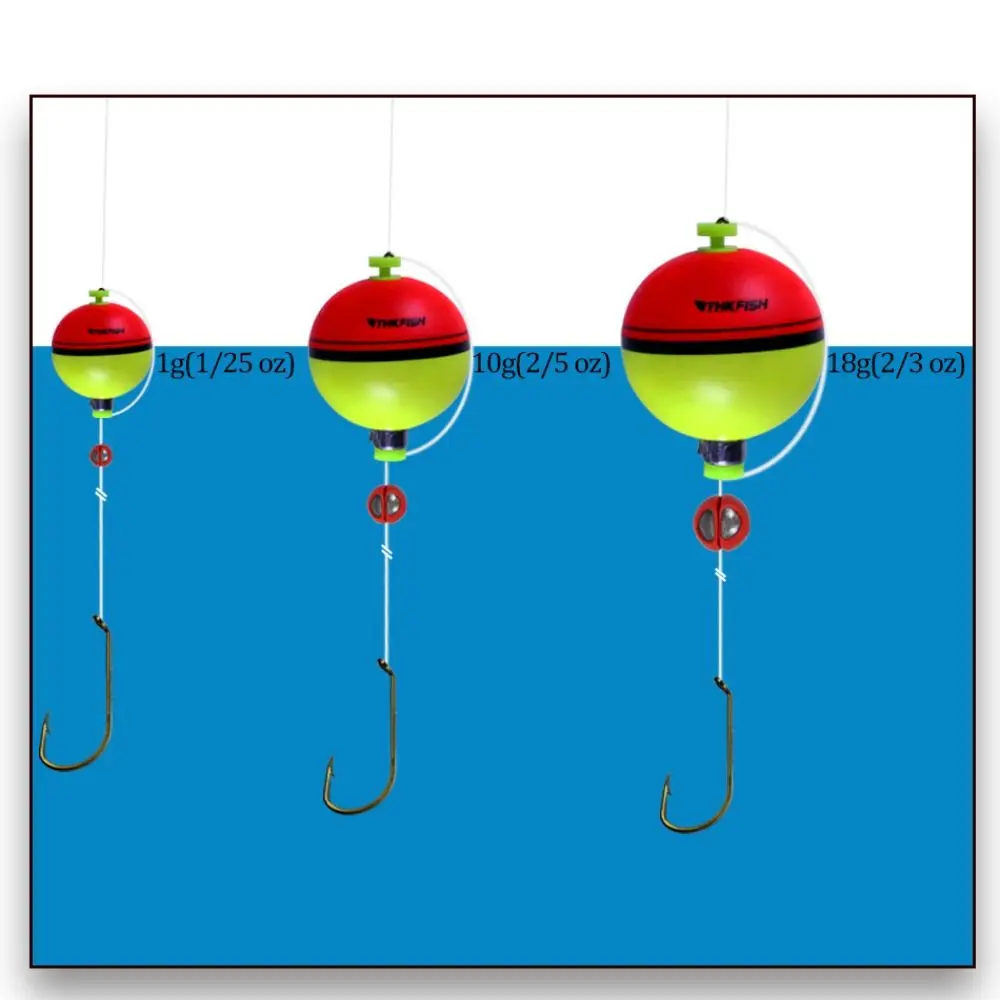 25Mm 40Mm 50Mm Palla Da Pesca Bobber Eva Weighted Fishing Float Bobber Marker Hard Round Ball Foam Float Pesca In Mare