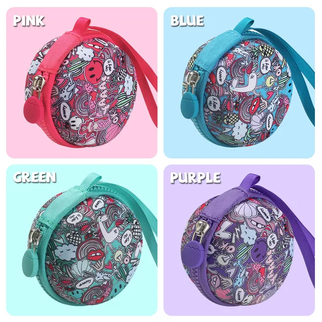 Travel Protection Bag Silicone Electronic Pet Machine Protector with Detachable Hand Rope Cartoon Pattern for Tamagotchi Pix 1