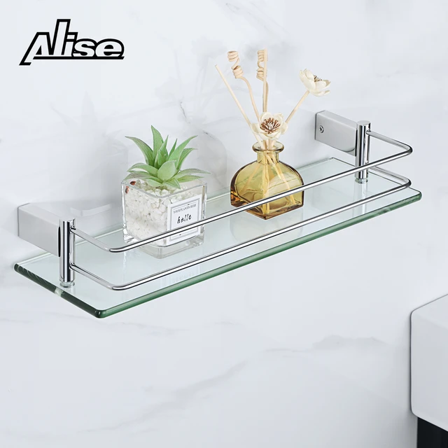 Stainless Steel Bathroom Wall Shelves