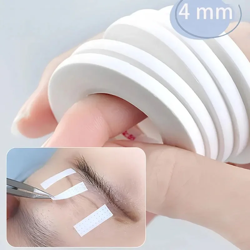 4mm Width Eyelash Extension Tape Makeup Breathable Anti-allergy Easy to Tear Micropore Tape Professional Lashes For eyelash extension tape,eyelash accessories,eyelash extension supplies