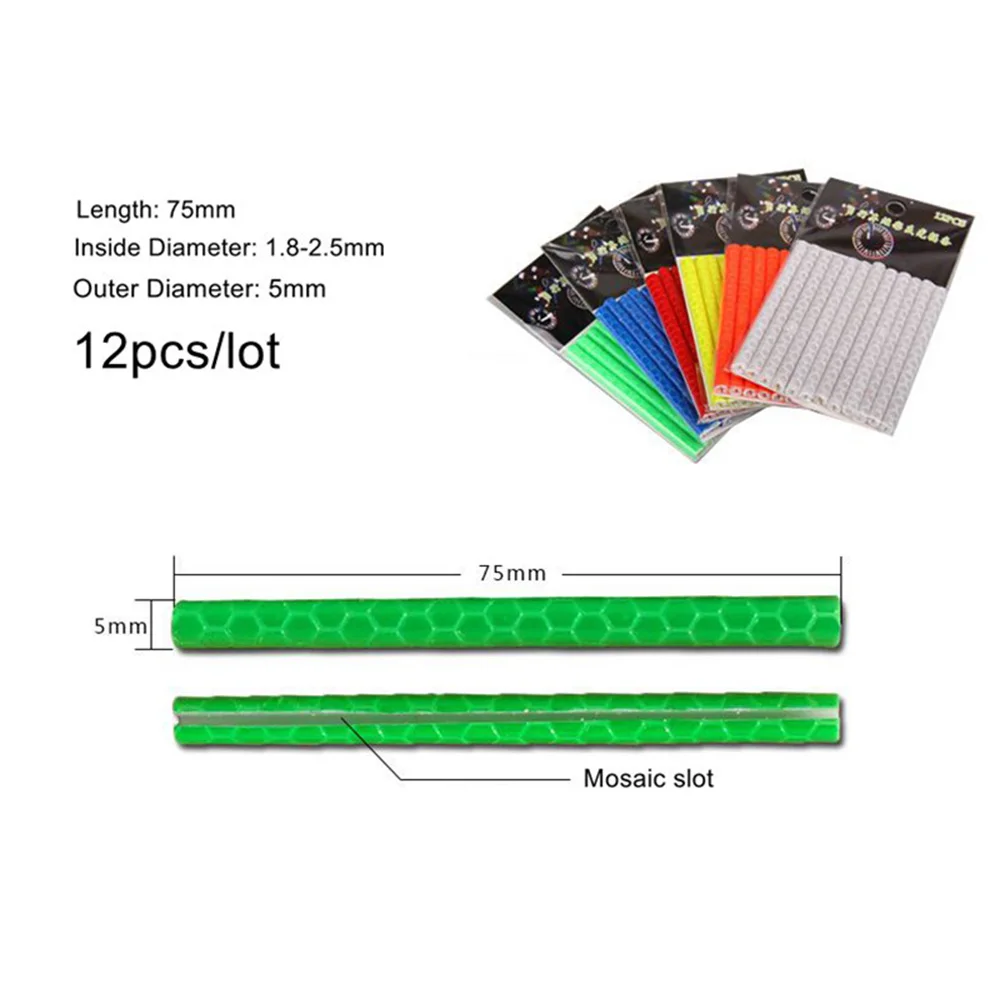 12Pcs Bike Wheel Spoke Reflective Clip Cycling Safety Warning Strip Tube Road Mountain MTB Wheel Spoke Light Bicycle Accessories bike accessories