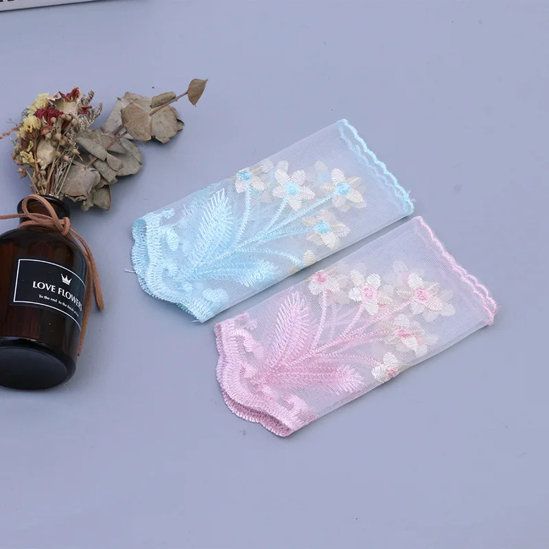 

3 Yards Embroidery lace mesh lace fabric 15cm fabric clothing handmade doll skirt DIY skirt decoration accessories curtain mater