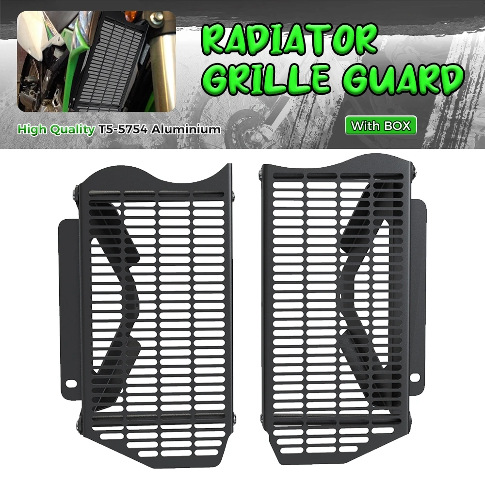 

FOR KAWASAKI KLX250S KLX250SF KLX250 Accessories KLX 250 SF 2009-2020 2019 Motorcycle Radiator Cover Bezel Grill Guard Protector