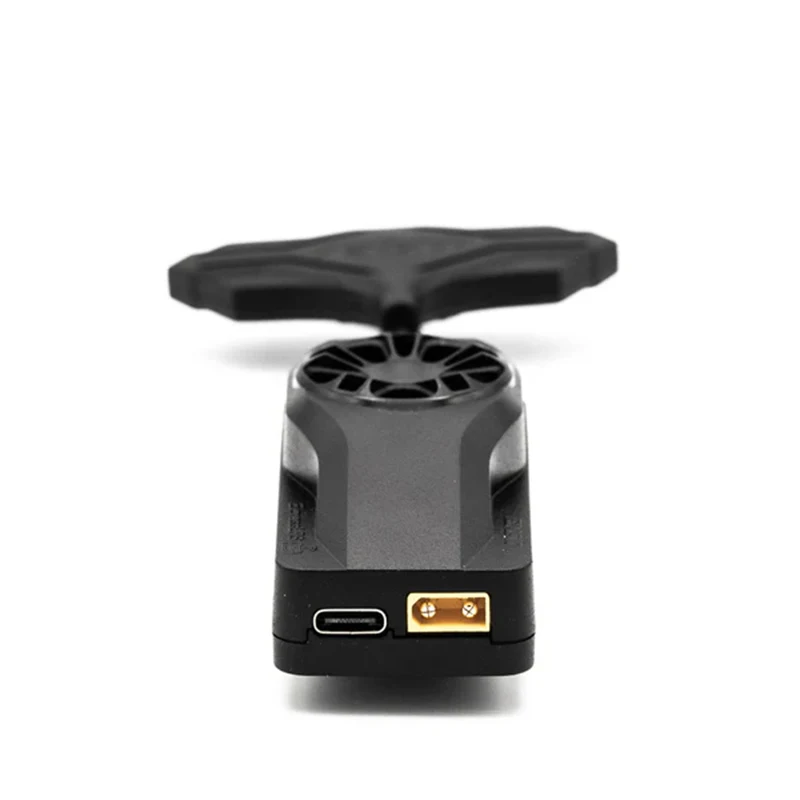 Модуль Emax Aeris Link ExpressLRS ELRS 2,4 ГГц/915 МГц Micro TX 2,4G 915 МГц с охлаждающим вентилятором OLED-экрана для радиоуправляемого самолета FPV Drone thumbnail 4