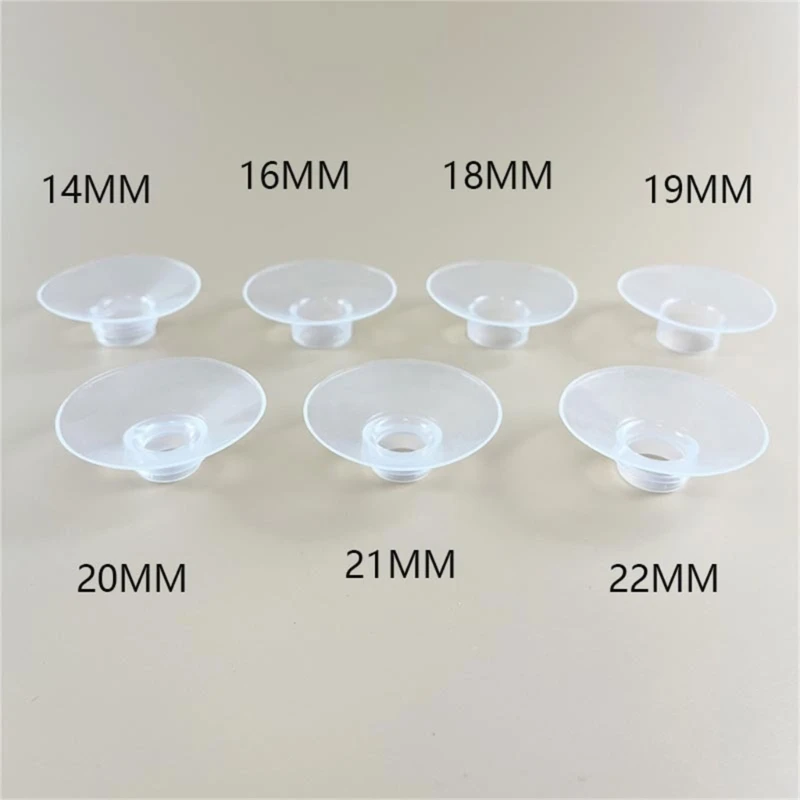 Silicone Breast Flange Adapter 14-22mm Breast Pumps Converter Accessory