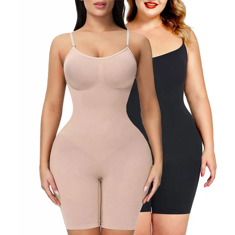 Cheap Women Shapewear Bodysuits Seamless Firm Control Full Body Shaper - View #4
